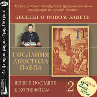 архимандрит Ианнуарий (Ивлиев). Беседа 21. Первое послание к Коринфянам. Глава 6, стихи 1 – 11