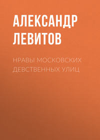 Александр Левитов. Нравы московских девственных улиц