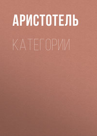 . КАТЕГОРИИ