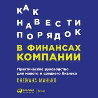 Снежана Манько. Как навести порядок в финансах компании: Практическое руководство для малого и среднего бизнеса