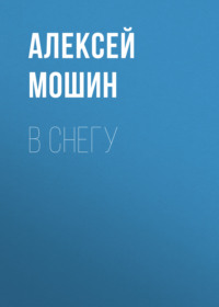 Алексей Мошин. В снегу