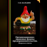 . Организационно-правовые формы предпринимательства. Вопросы и ответы