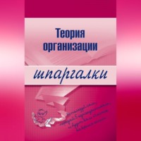 . Теория организации