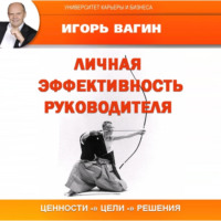 . Личная эффективность руководителя