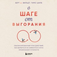 Берт те Вильдт. В шаге от выгорания. Сбалансированный план действий, как вырваться из замкнутого круга хронической усталости