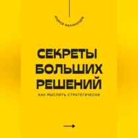 Андрей Миллиардов. Секреты больших решений. Как мыслить стратегически