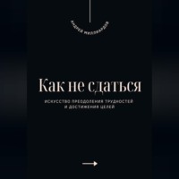 Андрей Миллиардов. Как не сдаться. Искусство преодоления трудностей и достижения целей