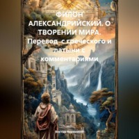 Виктор Черемисов. ФИЛОН АЛЕКСАНДРИЙСКИЙ О ТВОРЕНИИ МИРА Перевод с греческого и латыни с комментариями