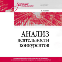 Г. Л. Азоев. Анализ деятельности конкурентов