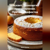Жанна Анатольевна Орлова. Бисквит. Технология приготовления. Причины дефектов.