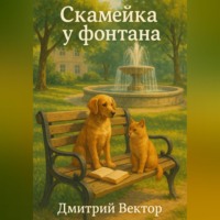 Дмитрий Вектор. Скамейка у фонтана