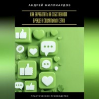 Андрей Миллиардов. Как заработать на собственном бренде в социальных сетях