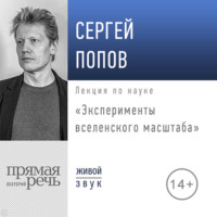 Сергей Попов. Лекция «Эксперименты вселенского масштаба»
