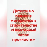 Лев Зернов. Детектив о подмене материалов в строительстве «Неучтенный запас прочности»