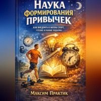 Максим Практик. Наука формирования привычек. Как внедрить в жизнь спорт, чтение и ранние подъемы