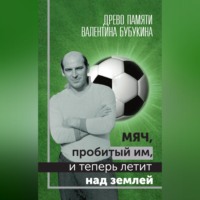 . Мяч, пробитый им, и теперь летит над землей. Древо памяти Валентина Бубукина