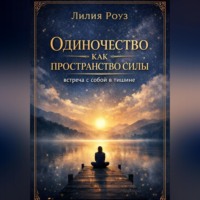 . Одиночество как пространство силы: встреча с собой в тишине