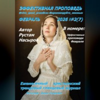 . Эффективная проповедь. Ежемесячный христианский трендовый глянцевый журнал. Февраль 2026