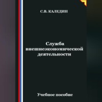 Сергей Каледин. Служба внешнеэкономической деятельности