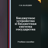 . Бюджетное устройство и бюджетная система государства