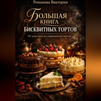 Романова Виктория. Большая книга бисквитных тортов: от классики до современных вкусов