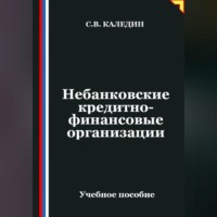 Сергей Каледин. Небанковские кредитно-финансовые организации