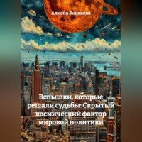 Алисия Зинякова. Вспышки, которые решали судьбы: Скрытый космический фактор мировой политики