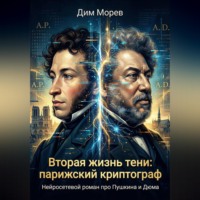 Дим Морев. Вторая жизнь тени: парижский криптограф - нейросетевой роман про Пушкина и Дюма