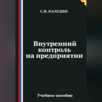 Сергей Каледин. Внутренний контроль на предприятии