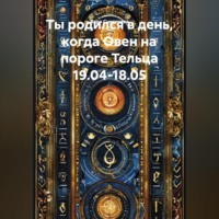 Веда Снегирева. Ты родился в день, когда-Овен на пороге Тельца 19.04-18.05