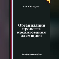 . Организация процесса кредитования заемщика
