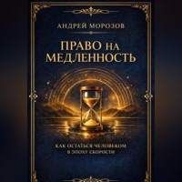 Андрей Морозов. Право на медленность. Как остаться человеком в эпоху скорости