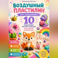 Александр Жучков. Воздушный пластилин для начинающих 10 пошаговых мастер-классов для детей и взрослых.