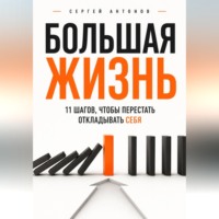 Сергей Антонов. Большая жизнь. 11 шагов, чтобы перестать откладывать себя