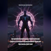 Архитектор метазнания. Экстренная Психическая и Энергетическая Защита в Условиях Паранормальной Агрессии: Протоколы Действий
