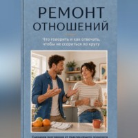 . Ремонт отношений. Что говорить и как отвечать, чтобы не ссориться по кругу