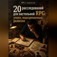 Артём Лисов. 20 расследований для настольной RPG: улики, подозреваемые, развязки