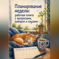 Мария Вересова. Планирование недели: рабочая книга с вопросами, выбором и паузами