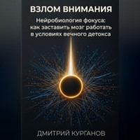 Дмитрий Курганов. Взлом внимания. Нейробиология фокуса: как заставить мозг работать в условиях вечного детокса