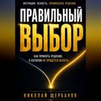 Николай Щербаков. ПРАВИЛЬНЫЙ ВЫБОР. Как принять решение, о котором не придётся жалеть!