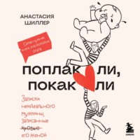 Анастасия Шиллер. Поплакали, покакали. Записки неидеального мужчины, записанные кровью (зачеркнуто) его женой