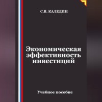 . Экономическая эффективность инвестиций