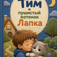 Елена Собцова-Драгомирова. Тим и пушистый котенок Лапка.Сказки для слабовидящих детей.