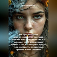 Александр Малышев. Как бросить курить девочке-подростку, у которой понижен коллаген и кожа уже в 15 выглядит на 25: шокирующая правда о том, как сигареты крадут твою молодость, и пошаговый тренинг и план спасения