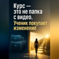 Роза Роуль. Курс — это не папка с видео. Ученик покупает изменение
