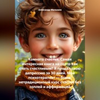 Александр Малышев. Комната счастья. Самая интересная книга на свете-как стать счастливым? Я продал свою депрессию за 30 дней. Мой психотерапевт — бомж: нетрадиционный курс счастья без соплей и аффирмаций