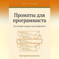 Виктория Коханистая. Работа с Claude - 62 готовых промта для программиста