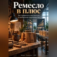 Марк Тьюрин. Ремесло в плюс: Как превратить мастерскую в прибыльное производство