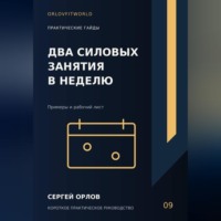 Сергей Орлов. Два силовых занятия в неделю