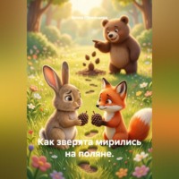 . Как зверята мирились на поляне